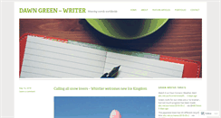 Desktop Screenshot of dgreenwriting.com